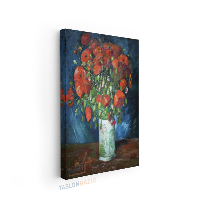 Dikey Kanvas Tablo Salon Duvar Tablosu Vangogh 39 Yeni Ev Hediyesi Ofis Tablosu