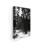 Dikey Kanvas Tablo Salon Duvar Tablosu Basogretmen Atatürk Yeni Ev Hediyesi Ofis Tablosu