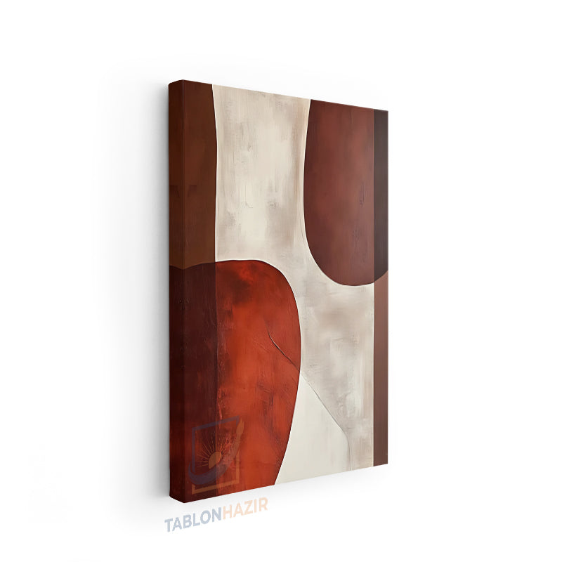 Dikey Kanvas Tablo Salon Duvar Tablosu Soyut 0001 Yeni Ev Hediyesi Ofis Tablosu