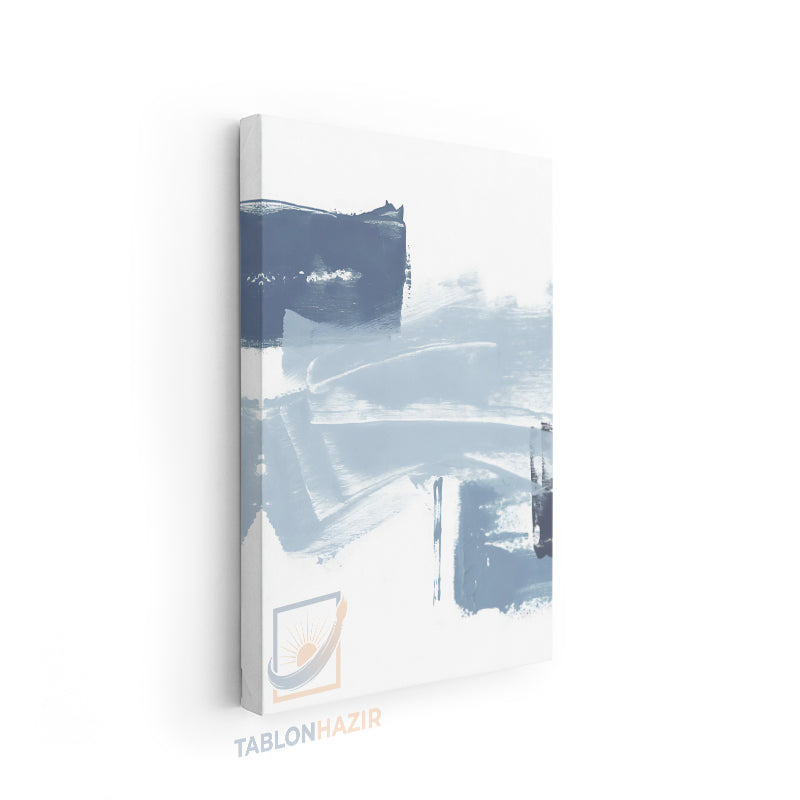 Dikey Kanvas Tablo Salon Duvar Tablosu Soyut 0019 Yeni Ev Hediyesi Ofis Tablosu