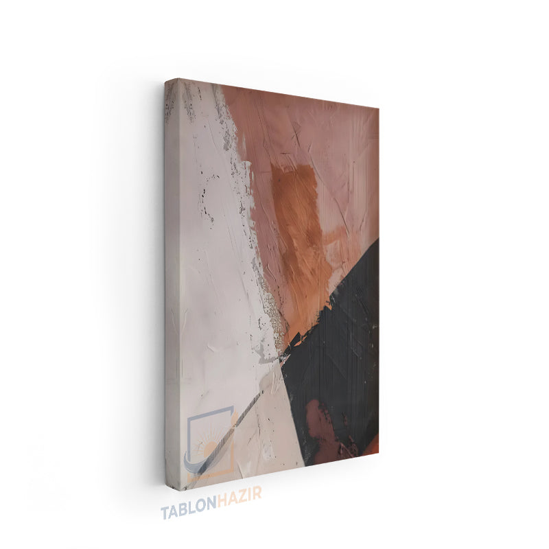 Dikey Kanvas Tablo Salon Duvar Tablosu Soyut 0020 Yeni Ev Hediyesi Ofis Tablosu