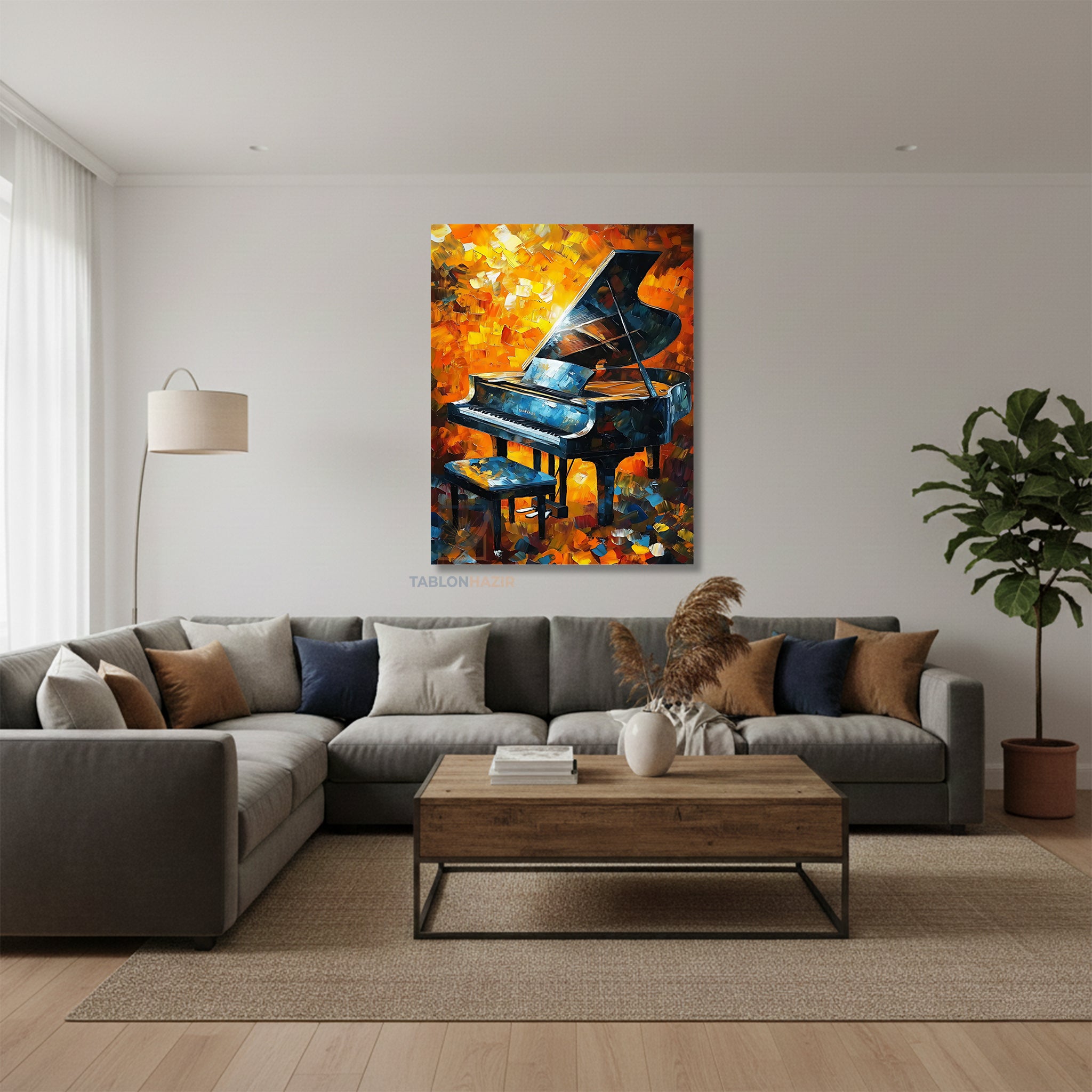 Dikey Kanvas Tablo Salon Duvar Tablosu Soyut 0026 Yeni Ev Hediyesi Ofis Tablosu
