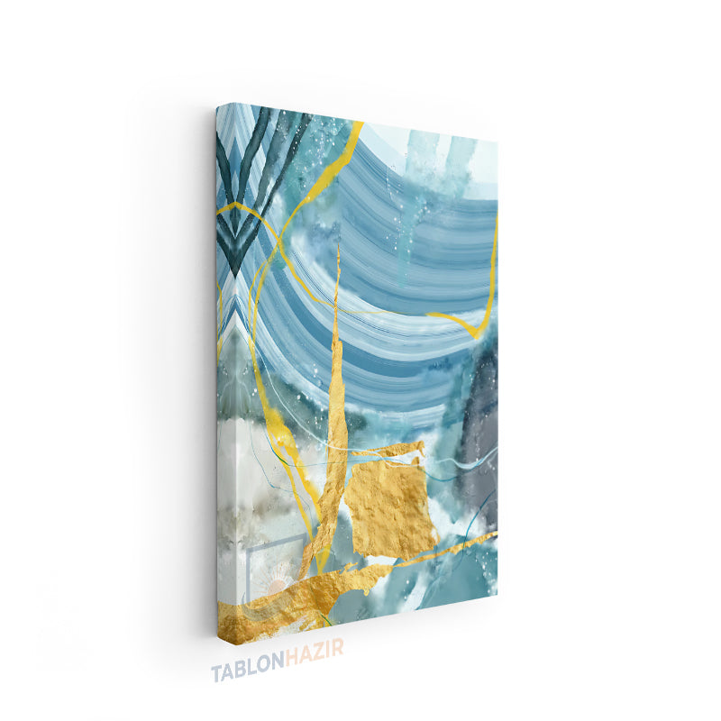 Dikey Kanvas Tablo Salon Duvar Tablosu Soyut 0038 2 Yeni Ev Hediyesi Ofis Tablosu