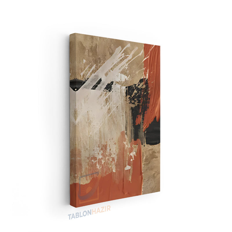 Dikey Kanvas Tablo Salon Duvar Tablosu Soyut 0041 1 Yeni Ev Hediyesi Ofis Tablosu