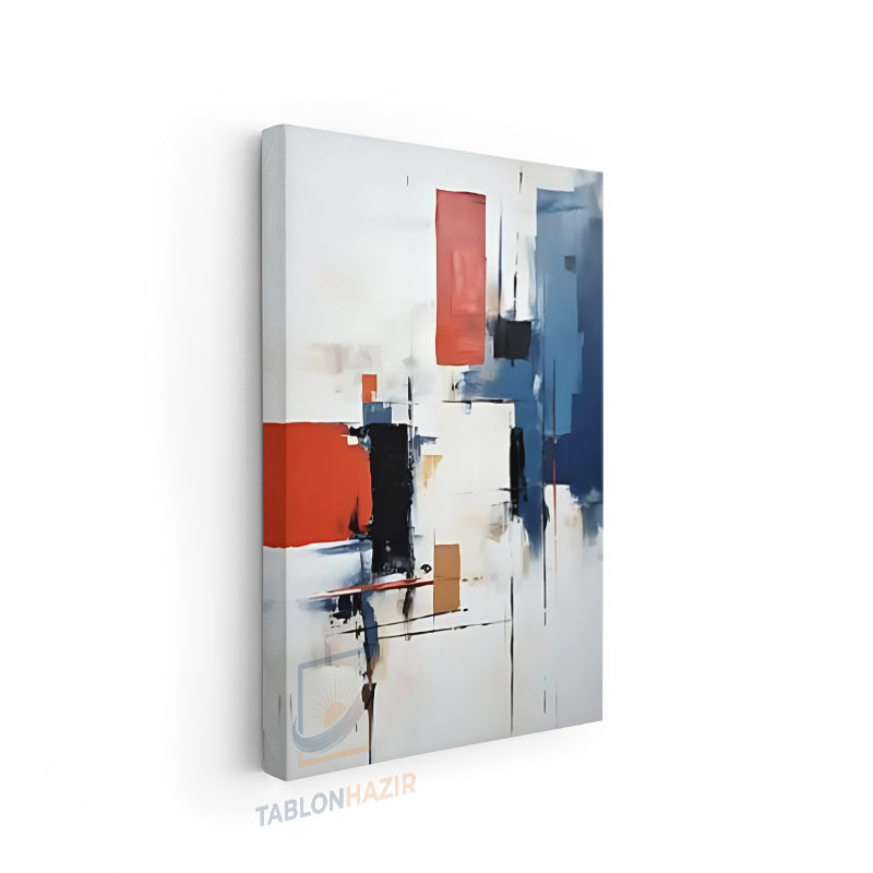 Dikey Kanvas Tablo Salon Duvar Tablosu Soyut 0042 1 Yeni Ev Hediyesi Ofis Tablosu