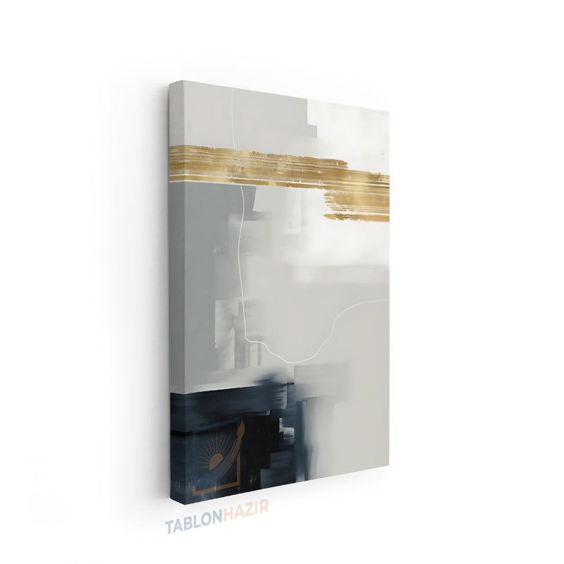 Dikey Kanvas Tablo Salon Duvar Tablosu Soyut 0044 1 Yeni Ev Hediyesi Ofis Tablosu