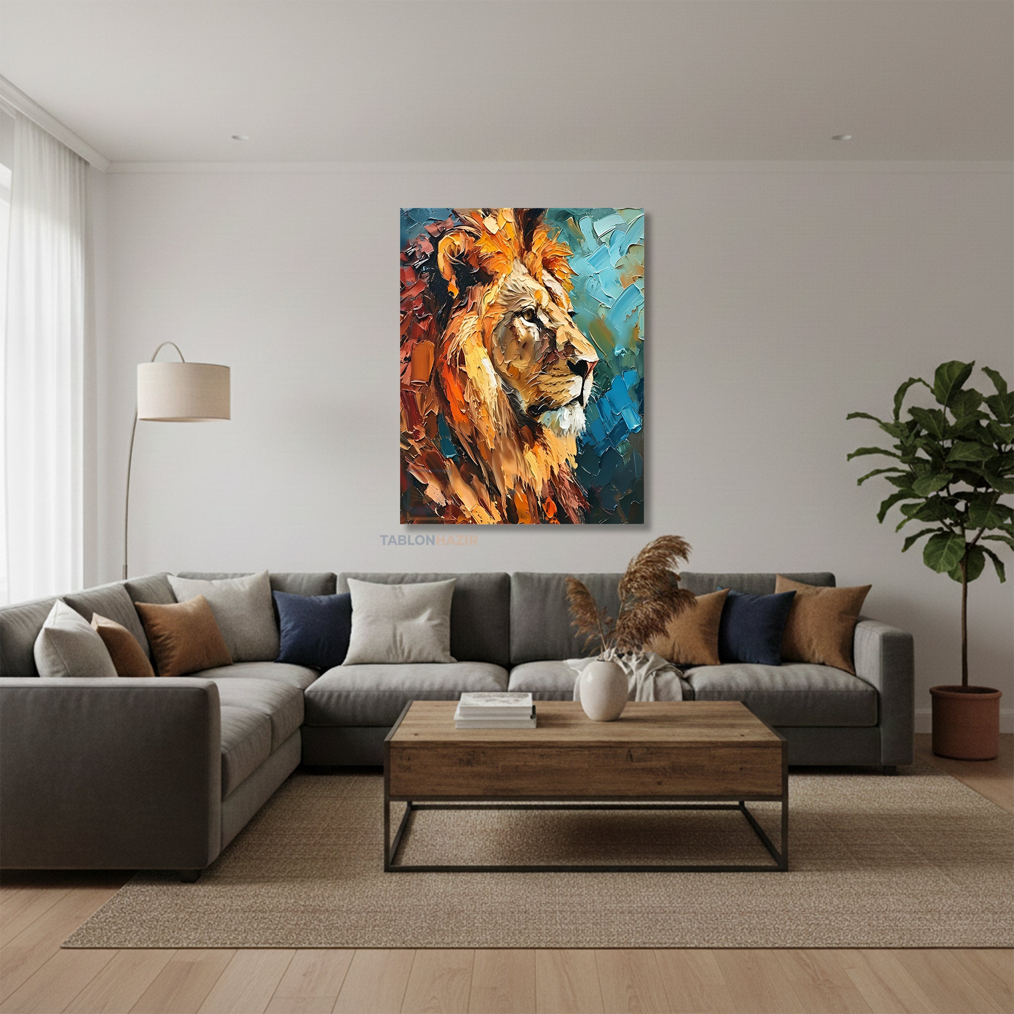 Dikey Kanvas Tablo Salon Duvar Tablosu Yeni Görseller Yeni Ev Hediyesi Ofis Tablosu