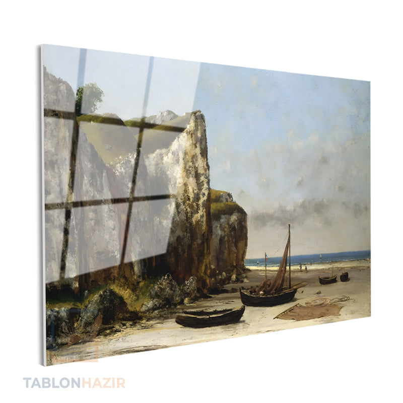 Yatay Cam Tablo Salon Duvar Tablosu Klasik Manzara 46 Yeni Ev Hediyesi Ofis Tablosu