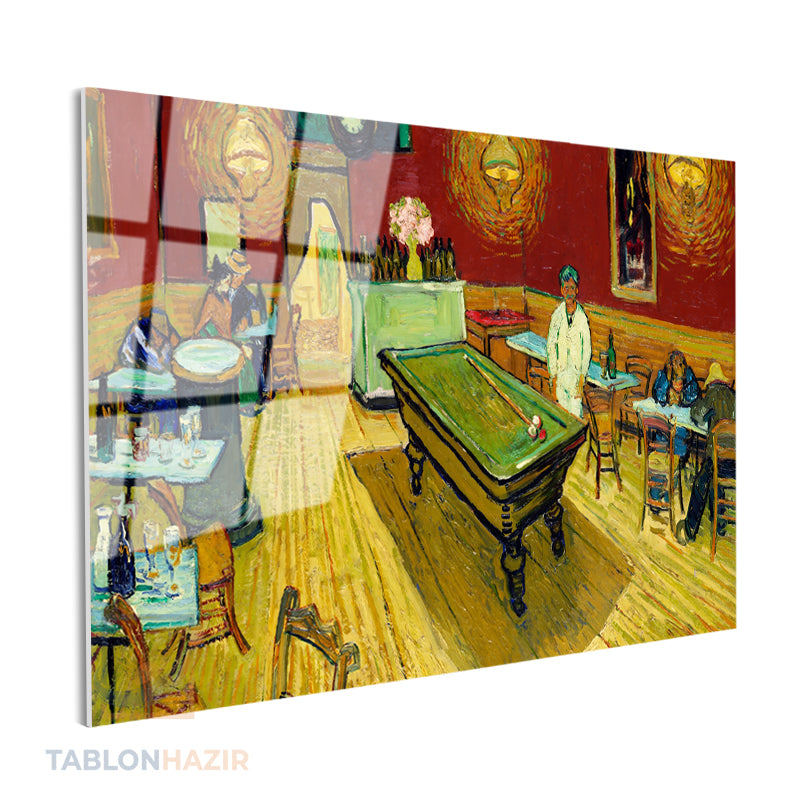 Yatay Cam Tablo Salon Duvar Tablosu Klasik Unlu Ressam Tablosu Yeni Ev Hediyesi Ofis Tablosu