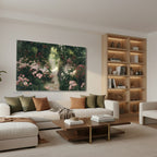 Yatay Kanvas Duvar Tablosu Renkliciceklibahce Salon Tablosu Ofis Tablosu Yeni Ev Hediyesi Dekorasyon