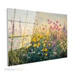 Yatay Cam Tablo Salon Duvar Tablosu Yatay Cam Cicekbahcesi22 Yeni Ev Hediyesi Ofis Tablosu