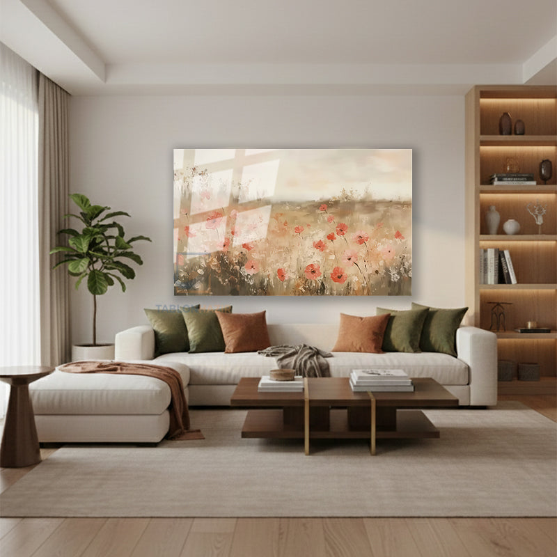Yatay Cam Tablo Salon Duvar Tablosu Yatay Cam Cicekbahcesi77 Yeni Ev Hediyesi Ofis Tablosu