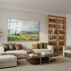 Yatay Cam Tablo Salon Duvar Tablosu Yatay Cam Dogamanzarasi Yeni Ev Hediyesi Ofis Tablosu