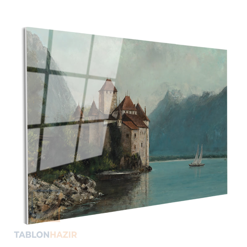 Yatay Cam Tablo Salon Duvar Tablosu Yatay Cam Dogamanzarasi11 Yeni Ev Hediyesi Ofis Tablosu