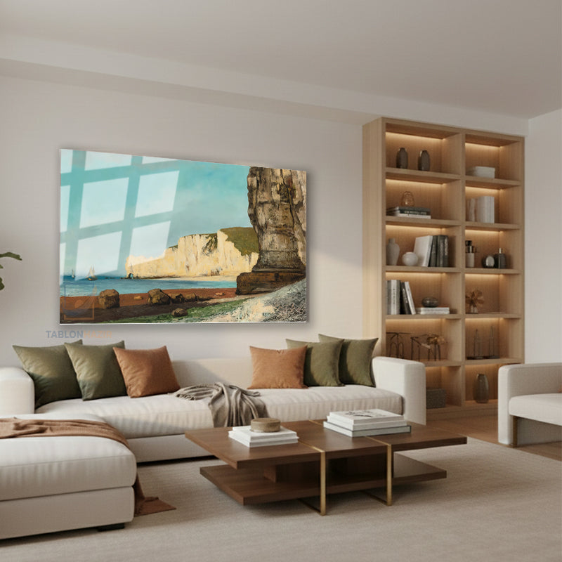 Yatay Cam Tablo Salon Duvar Tablosu Yatay Cam Dogamanzarasi13 Yeni Ev Hediyesi Ofis Tablosu