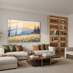 Yatay Cam Tablo Salon Duvar Tablosu Yatay Cam Dogamanzarasi5 Yeni Ev Hediyesi Ofis Tablosu