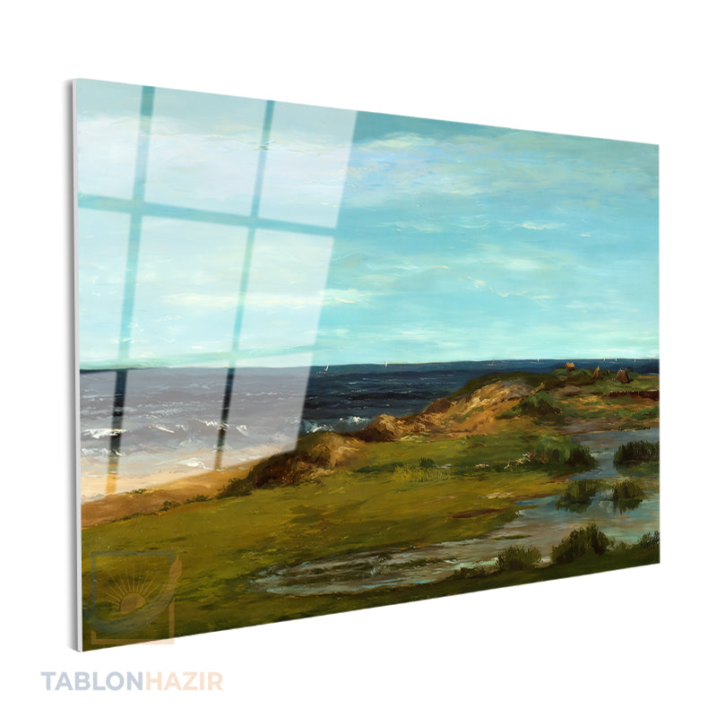 Yatay Cam Tablo Salon Duvar Tablosu Yatay Cam Dogamanzarasi6 Yeni Ev Hediyesi Ofis Tablosu
