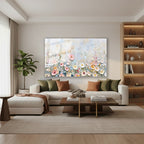 Yatay Cam Tablo Salon Duvar Tablosu Yatay Cam Fırcadarbelericicekler4 Yeni Ev Hediyesi Ofis Tablosu