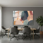 Yatay Cam Tablo Salon Duvar Tablosu Yatay Cam Geometriksekiller8 Yeni Ev Hediyesi Ofis Tablosu