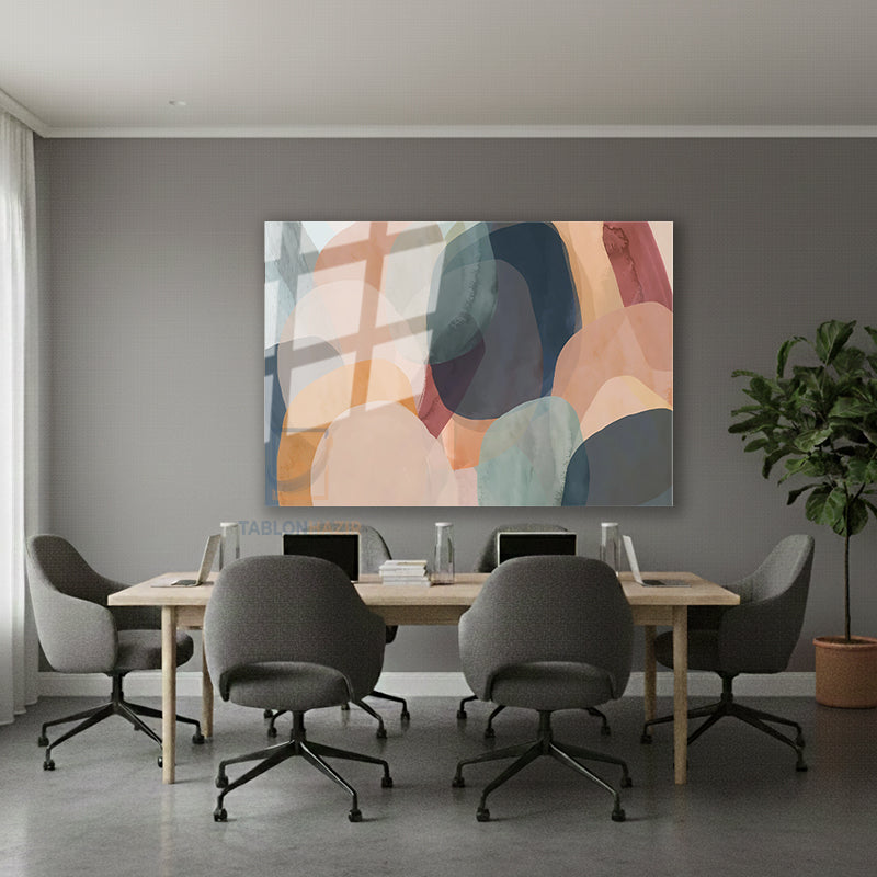 Yatay Cam Tablo Salon Duvar Tablosu Yatay Cam Geometriksekiller8 Yeni Ev Hediyesi Ofis Tablosu