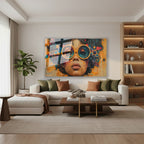 Yatay Cam Tablo Salon Duvar Tablosu Yatay Cam Gozluklukiz Yeni Ev Hediyesi Ofis Tablosu