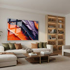 Yatay Cam Tablo Salon Duvar Tablosu Yatay Cam Koyurenkfircadarbeleri Yeni Ev Hediyesi Ofis Tablosu