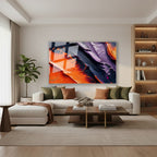 Yatay Cam Tablo Salon Duvar Tablosu Yatay Cam Koyurenkfircadarbeleri Yeni Ev Hediyesi Ofis Tablosu