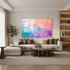 Yatay Cam Tablo Salon Duvar Tablosu Yatay Cam Pastelfircadarbeleri3 Yeni Ev Hediyesi Ofis Tablosu