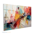 Yatay Cam Tablo Salon Duvar Tablosu Yatay Cam Renklifircadarbeleri2 Yeni Ev Hediyesi Ofis Tablosu