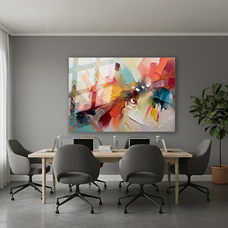 Yatay Cam Tablo Salon Duvar Tablosu Yatay Cam Renklifircadarbeleri2 Yeni Ev Hediyesi Ofis Tablosu