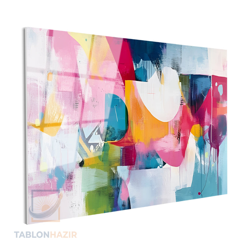 Yatay Cam Tablo Salon Duvar Tablosu Yatay Cam Renklifircadarbeleri3 Yeni Ev Hediyesi Ofis Tablosu
