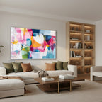 Yatay Cam Tablo Salon Duvar Tablosu Yatay Cam Renklifircadarbeleri3 Yeni Ev Hediyesi Ofis Tablosu