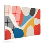 Yatay Cam Tablo Salon Duvar Tablosu Yatay Cam Renklikivrimlar2 Yeni Ev Hediyesi Ofis Tablosu