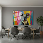 Yatay Cam Tablo Salon Duvar Tablosu Yatay Cam Renklikoala Yeni Ev Hediyesi Ofis Tablosu