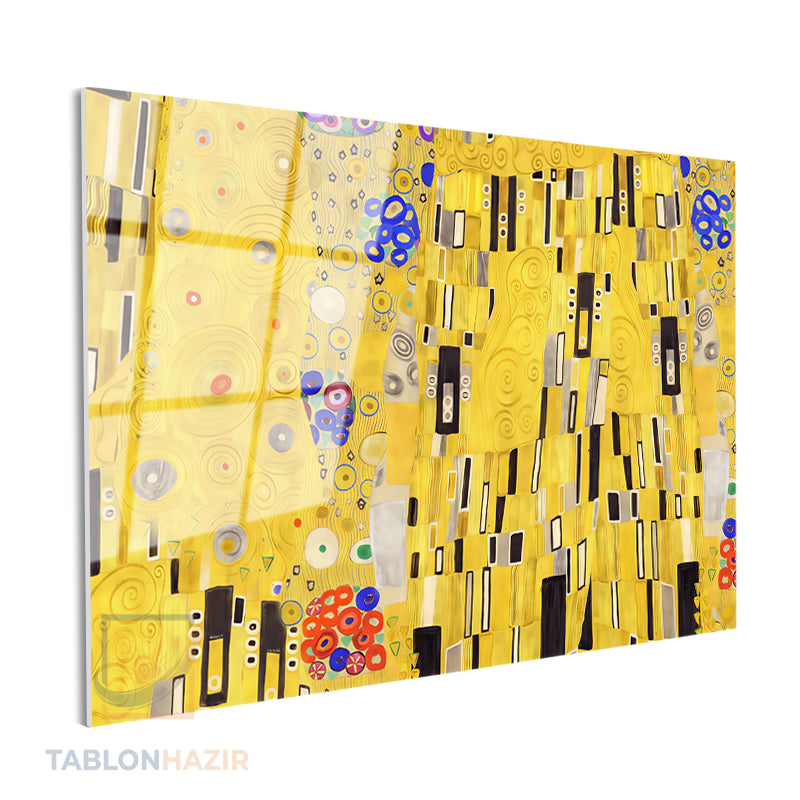 Yatay Cam Tablo Salon Duvar Tablosu Yatay Cam Soyutgeometriksanat8 Yeni Ev Hediyesi Ofis Tablosu
