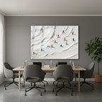 Yatay Cam Tablo Salon Duvar Tablosu Yatay Cam Soyutkayakcilar Yeni Ev Hediyesi Ofis Tablosu