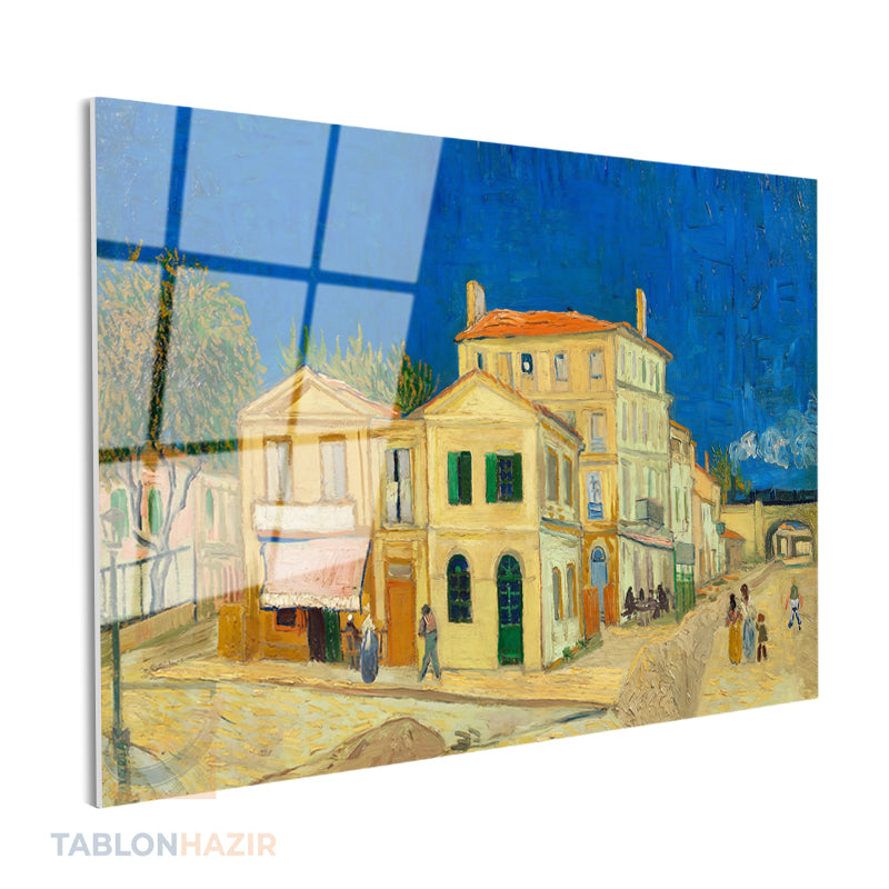 Yatay Cam Tablo Salon Duvar Tablosu Yatay Cam Soyutmanzara3 Yeni Ev Hediyesi Ofis Tablosu