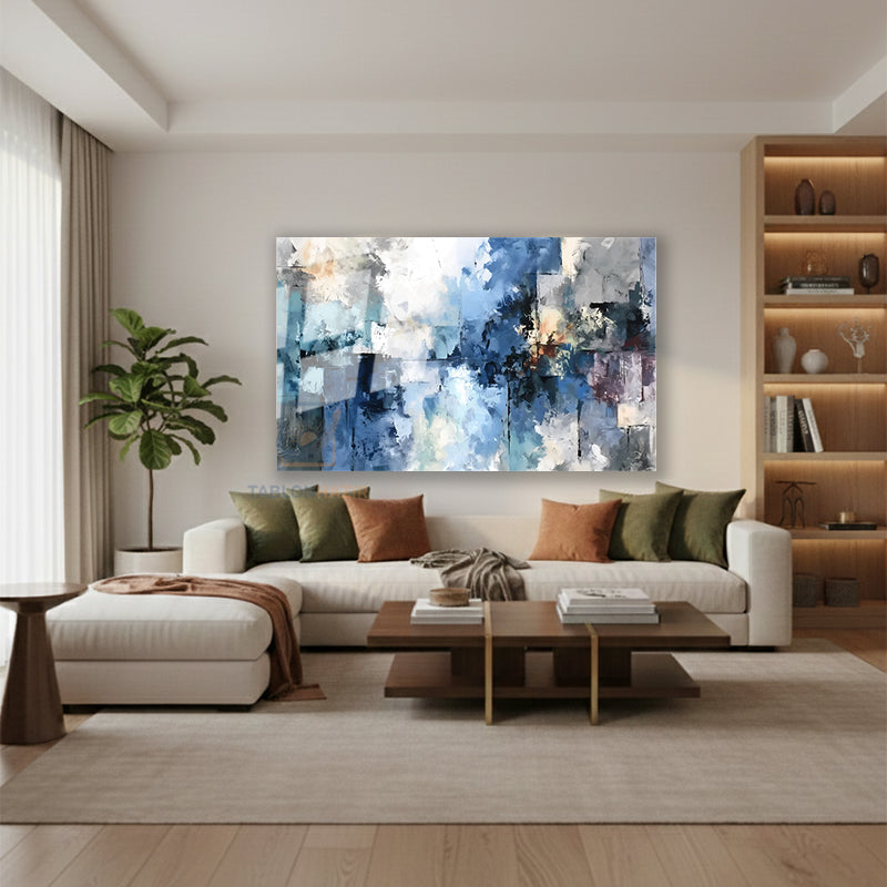 Yatay Cam Tablo Salon Duvar Tablosu Yatay Cam Soyutmavitonlari Yeni Ev Hediyesi Ofis Tablosu