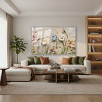 Yatay Cam Tablo Salon Duvar Tablosu Yatay Cam Soyutsanat7 Yeni Ev Hediyesi Ofis Tablosu