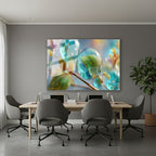 Yatay Cam Tablo Salon Duvar Tablosu Yatay Cam Sudamlalari Yeni Ev Hediyesi Ofis Tablosu