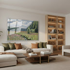 Yatay Cam Tablo Salon Duvar Tablosu Yatay Cam Vintagedogamanzarasi4 Yeni Ev Hediyesi Ofis Tablosu