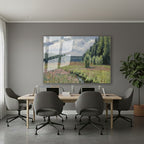 Yatay Cam Tablo Salon Duvar Tablosu Yatay Cam Vintagedogamanzarasi4 Yeni Ev Hediyesi Ofis Tablosu