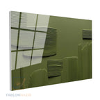Yatay Cam Tablo Salon Duvar Tablosu Yatay Cam Yesilcizgiler Yeni Ev Hediyesi Ofis Tablosu