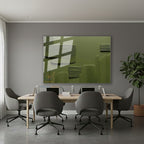 Yatay Cam Tablo Salon Duvar Tablosu Yatay Cam Yesilcizgiler Yeni Ev Hediyesi Ofis Tablosu