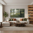 Yatay Cam Tablo Salon Duvar Tablosu Yatay Cam Yesildogamanzarasi3 Yeni Ev Hediyesi Ofis Tablosu