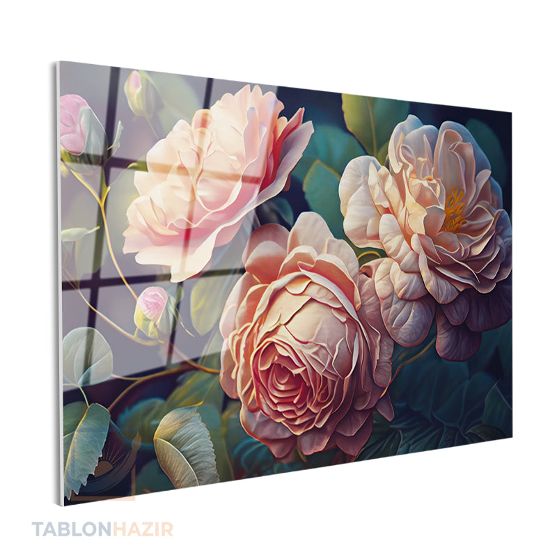 Yatay Cam Tablo Salon Duvar Tablosu Yatay Cam Acanguller Yeni Ev Hediyesi Ofis Tablosu