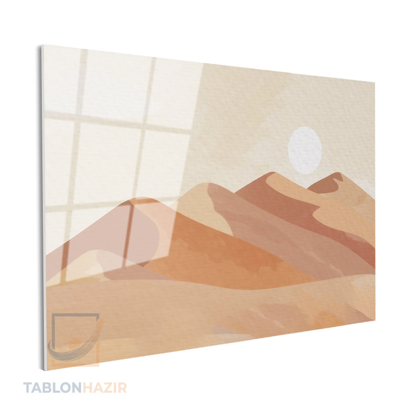 Yatay Cam Tablo Salon Duvar Tablosu Yatay Cam Colgunes Yeni Ev Hediyesi Ofis Tablosu