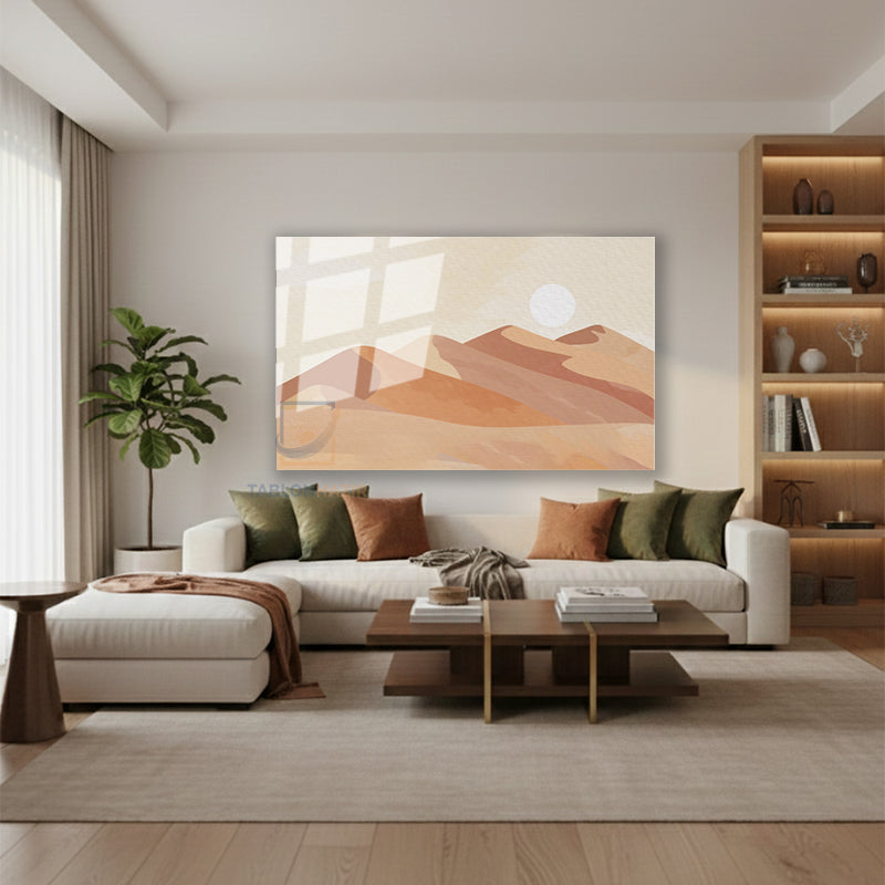 Yatay Cam Tablo Salon Duvar Tablosu Yatay Cam Colgunes Yeni Ev Hediyesi Ofis Tablosu