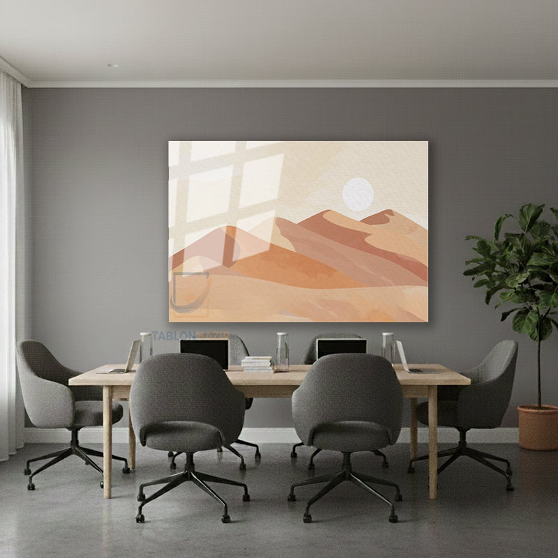 Yatay Cam Tablo Salon Duvar Tablosu Yatay Cam Colgunes Yeni Ev Hediyesi Ofis Tablosu