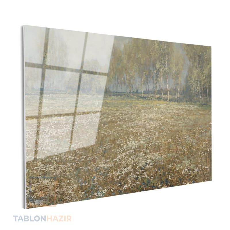 Yatay Cam Tablo Salon Duvar Tablosu Yatay Cam Klasik Manzara 10 Yeni Ev Hediyesi Ofis Tablosu